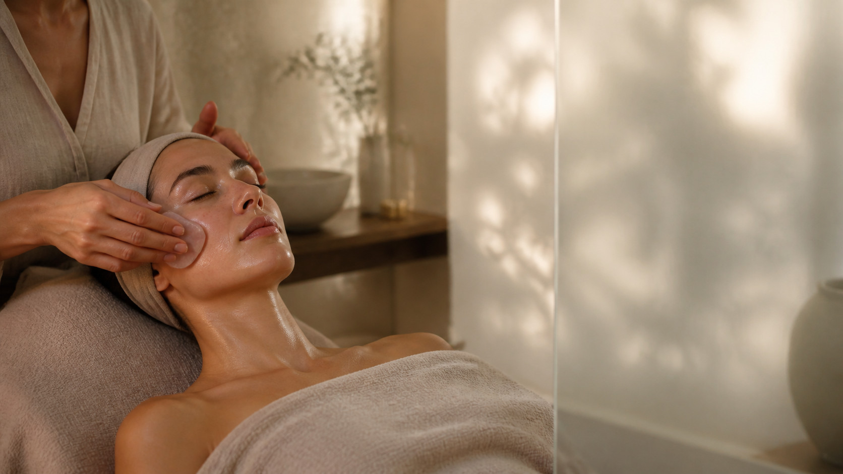 A quiet place for your skin
